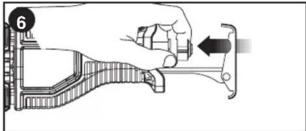 Porter-Cable PCE360 - POUR RETIRER UNE LAME BRISEE - 3