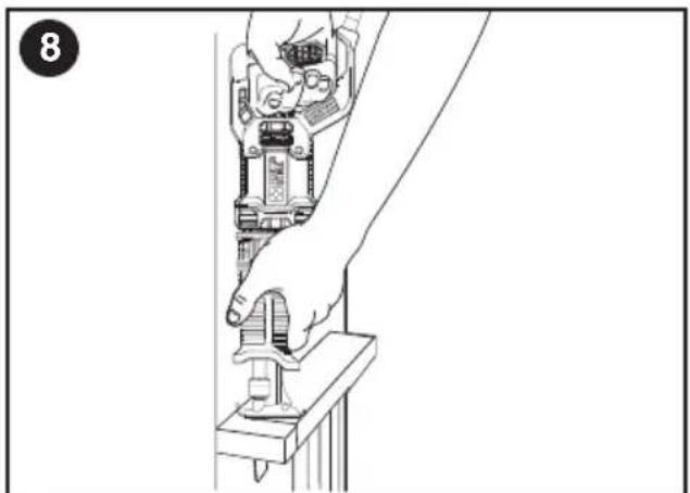 Porter-Cable PCE360 - CORTE AL RAS (FIGURA 8) - 1