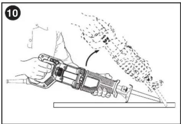 Porter-Cable PCE360 - DECOUPE EN POCHE - BOIS SEULEMENT (FIGURE 10) - 1