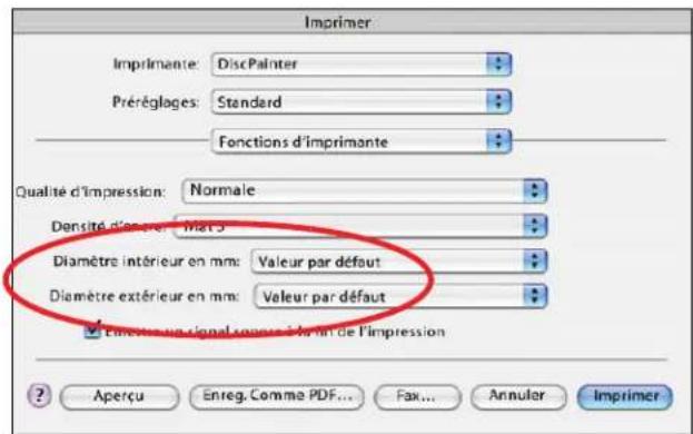 DYMO DiscPainter - Pour contrôler les diamètres intéérieurs et extérieurs - 1
