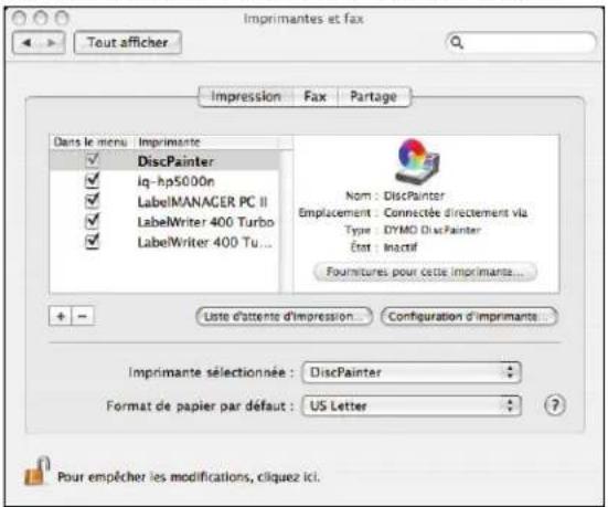 DYMO DiscPainter - Pour partager l'imprimante - 1