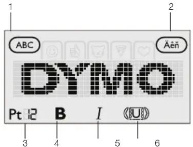 DYMO ColorPop - Écran ACL - 1