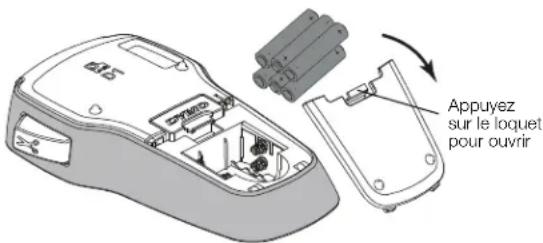 DYMO ColorPop - Pour insérer les piles - 1