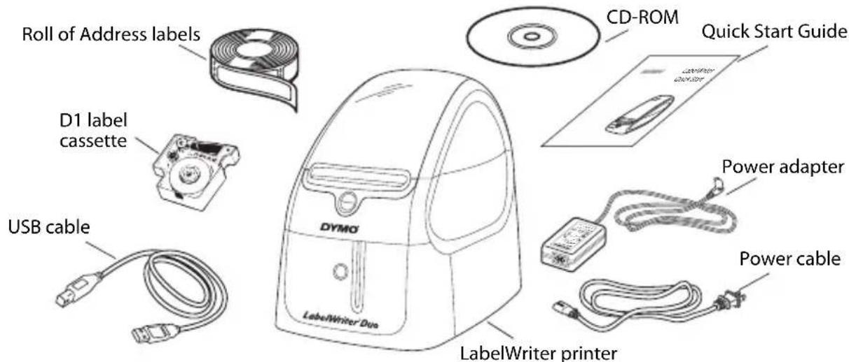 DYMO LabelWriter 400 Duo - Unpacking your LabelWriter Printer - 1