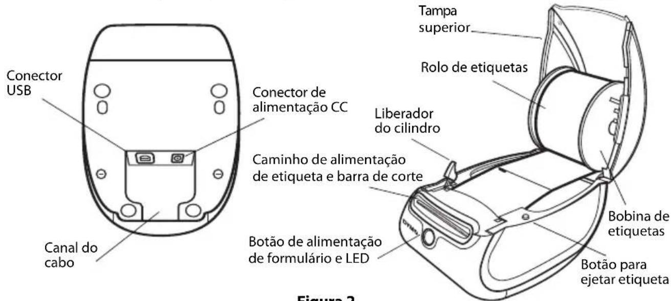 DYMO LabelWriter 400 Turbo - Remover a impressora LabelWriter da embalagem - 2