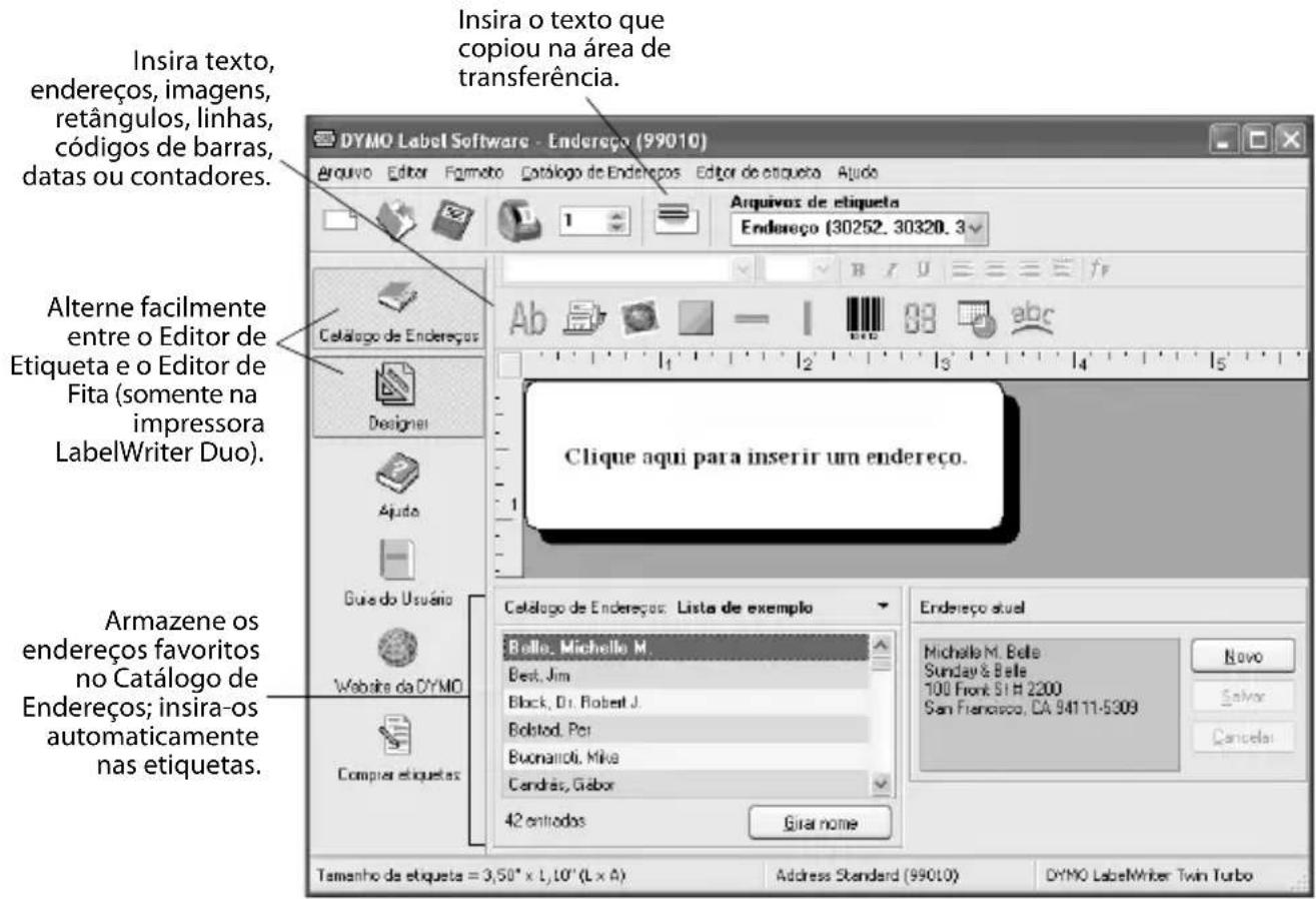 DYMO LabelWriter 400 Turbo - Para imprimir sua primeira etiqueta - 1