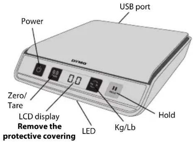DYMO M25 - To set up the scale - 1