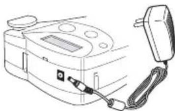 DYMO Rhino Pro 3000 - To connect the AC adapter - 1