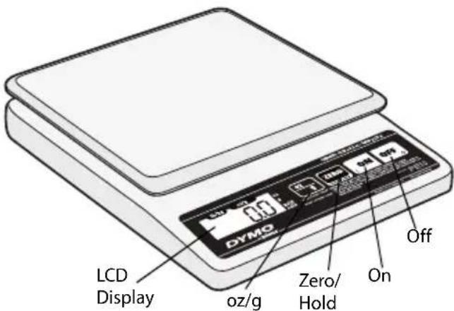 DYMO PE10 - To unpack the scale - 1