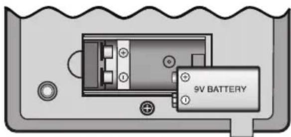 DYMO PE5 - To insert the battery - 1