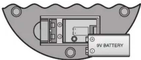 DYMO SP5 - To insert the battery - 1