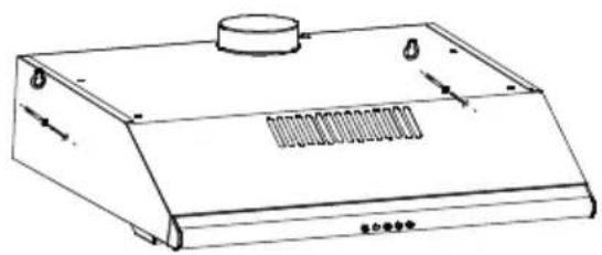 Glem Gas GHC831IX - Fixing to the wall - 3