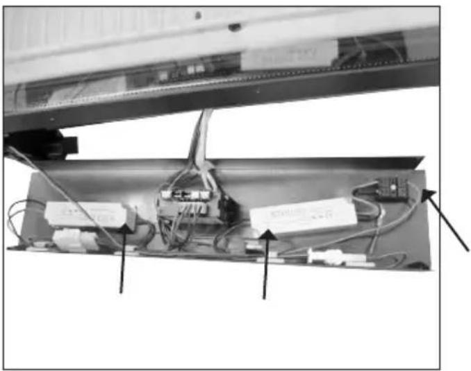 VESTFROST M 180 - OBS: Extension cords, terminal block and left bracket is optional - 8