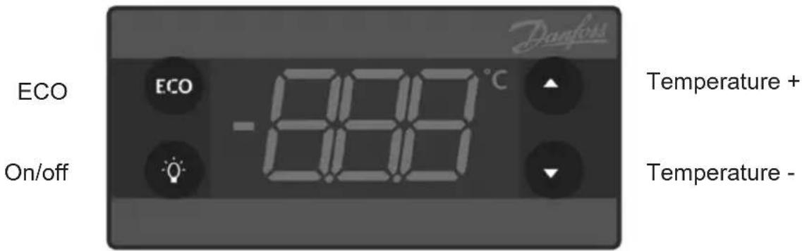 ECO ECO -12.00°C On/off Temperature + Temperature - Davfons