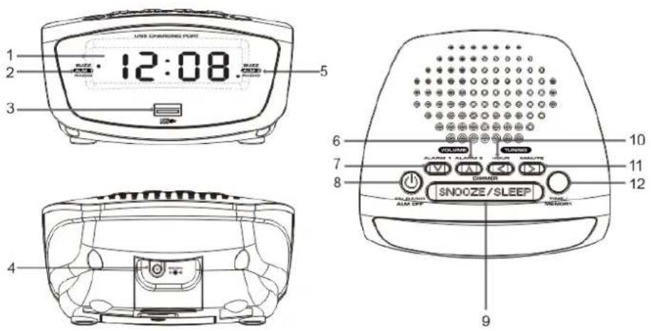 SALORA CR627USB - 1