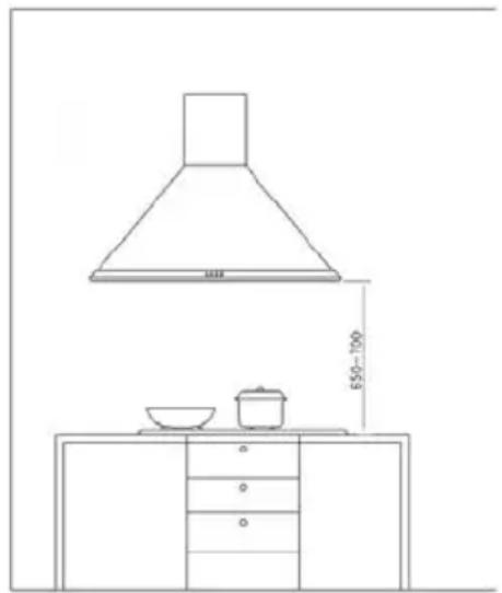 Glem Gas GHB984IX - INSTALLAZIONE DELLA CAPPA - 1