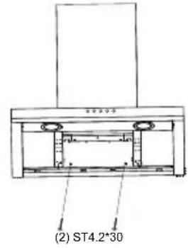 Glem Gas GHB984IX - INSTALAR O EXAUSTOR - 7