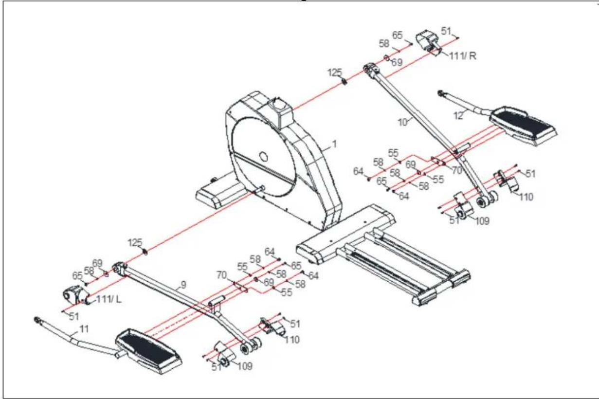BH FITNESS FDC20 TFT G868TFT - 5