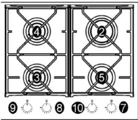 Glem Gas GV75TXBK - PCZT: - 4
