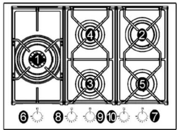 Glem Gas GV75TXBK - # - 8
