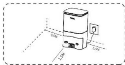 TCL Sweeva 6000 - ② Installation and placement of Sweeva 6500 self-emptying dustbin - 2