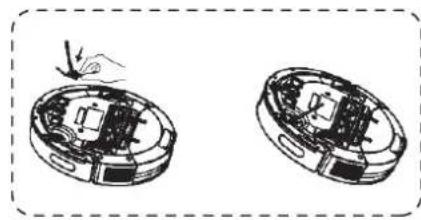 TCL Sweeva 6000 - ③ Remove the protective strip ④ Install the side brush - 2