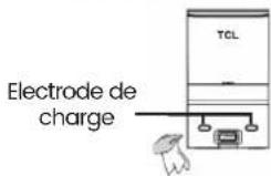TCL Sweeva 6000 - Nettoyer l'électrode de charge - 1