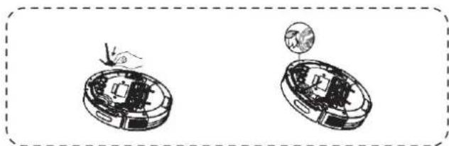 TCL Sweeva 6000 - Clean the side brush - 1