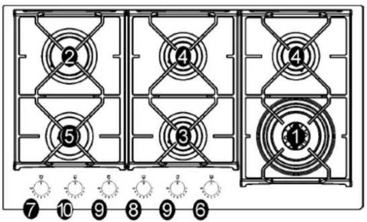 Glem Gas GV64TXBK - # - 7