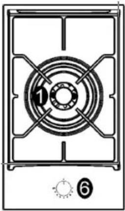 Glem Gas GV64TXBK - PCZT: - 1