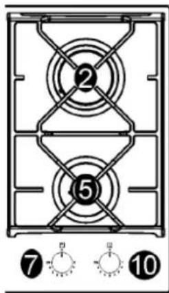 Glem Gas GV64TXBK - PCZT: - 2