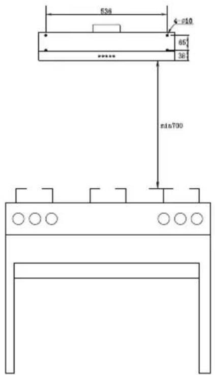 Glem Gas GHC631IX - Fissaggio alla parete - 1