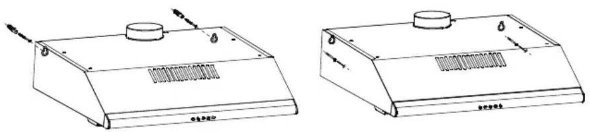 Glem Gas GHC631BK - Fissaggio alla parete - 2