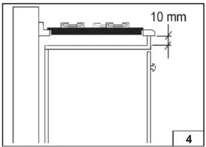 Glem Gas GV64BK - Installing the top - 2