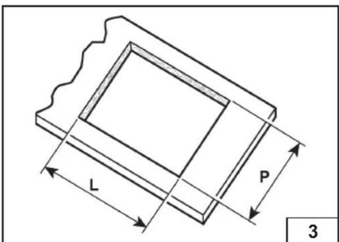 Glem Gas GV755BK - Installing the top - 1