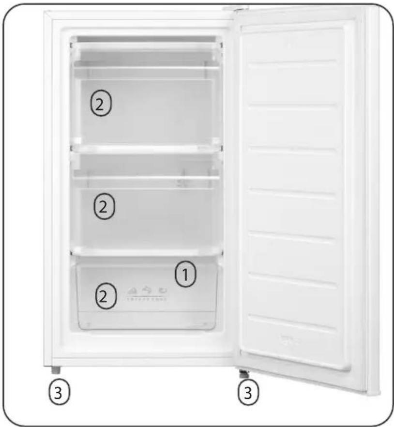 SALORA 47FRT60BL - PIÈCES - 1