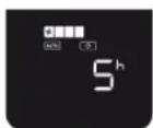 BONECO P710 - INDSTILLING AF OFF-TIMER - 1