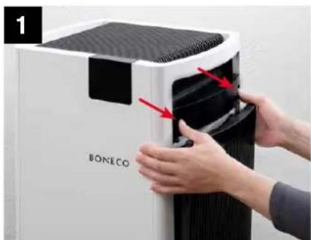 BONECO P710 - ÜZEMBE HELYEZÉS - 1