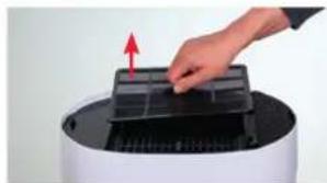 BONECO W220 - EELFILTRI PUHASTAMINE - 2