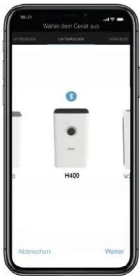 BONECO H400 - ÜBER DIE BONECO-APP - 1