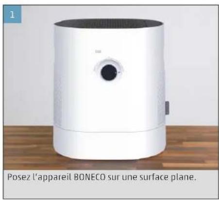 BONECO H320 - MISE EN SERVICE - 1