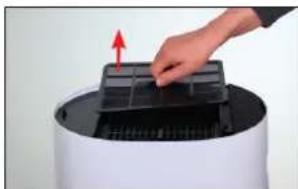 BONECO H320 - ČIŠTĚNÍ PŘEDFILTRU - 2