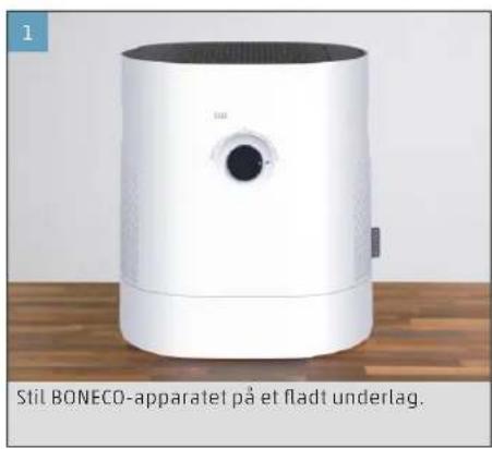 BONECO H320 - IBRUGTAGNING - 1