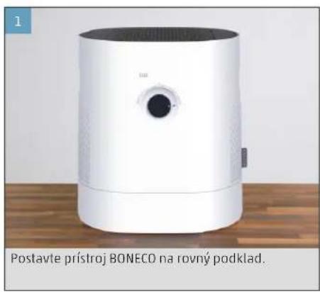BONECO H320 - UVEDENIE DO PREVÁDZKY - 1