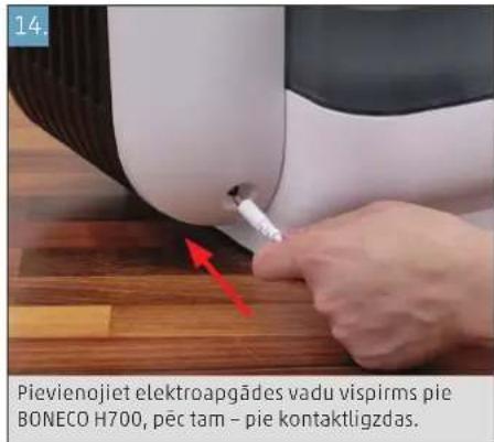 BONECO H700 - EKSPLUATĀCIJAS SĀKŠANA - 12