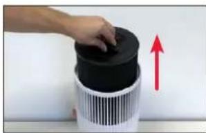 BONECO P230 - COMPARTimento DEL FILTRO - 2