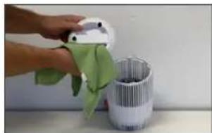 BONECO P230 - THE FILTER COMPARTMENT - 3