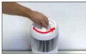 BONECO P230 - VANO DEL FILTRO - 1