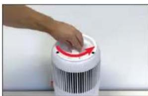 BONECO P230 - FILTERCOMPARTIMENT - 1