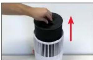 BONECO P230 - FILTERCOMPARTIMENT - 2